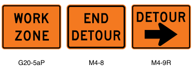 Bone Safety Traffic Control Sign